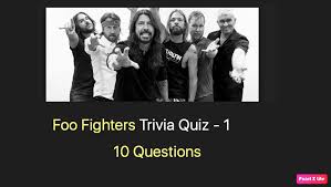 Page 2 this category is for questions and answers related to beverly hills 90210, as asked by users of funtrivia.com. Foo Fighters Trivia Quiz 1 Quiz For Fans