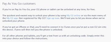 A software unlock is another solution, but will usually invalidate your warranty, you'll have to download some complicated software, and then you won't be able to update your apple. Solved Payg Phone Unlocking Charges O2 Community