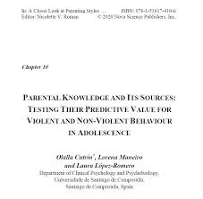 Discover the lowdown on celebrity inspired styles and hunt down all the star's top bargain outfits on the high street The Role Of Positive Parental Practices On Problematic Behavior In Adolescence Is Addressed In The Chapter Parental Knowledge And Its Sources Testing Their Predictive Value On Violent And Non Violent Behaviour In Adolescence