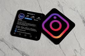 15% off with code zazpartyplan. New Instagram Dark Mode Social Media Business Cards Mini Square Business Cards Ma Cartoes De Visita Criativos Design De Cartao De Visita Design De Cartao