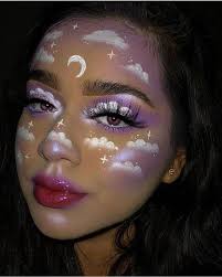 Maquillaje De Nubes Para Recrear En Maquillajes Tumblr Facebook Light purple photo collage kit, purple aesthetic, bedroom, dorm decor, vsco, purple wall collage kit, diy. maquillaje de nubes para recrear en