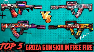 In free fire 90% of players use gun skin, so if you are not using gun skin, which means you have less 10 free fire permanent gun skin tips & tricks… 1. Best Groza Skin In Free Fire Top 5 Groza Gun Skin In Free Fire Gaming With Patel Youtube