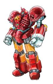 大拳mic robot mech anime superhero