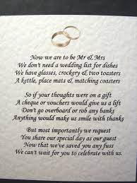 20 Wedding Poems Asking For Money Gifts Not Presents Ref No 5 Wedding Poems Wedding Gift Poem Wedding Invitation Poems