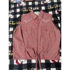 Vintage Wrangler Cropped Pearl Button Down | eBay - Product from eBay