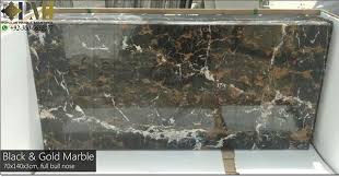 Black And Gold Marble Tiles Black And Gold Marble 70x140x3cm With Full Bull Nose Shipment Done To Our Regular Customer Get Quotations Whatsapp Black And Gold Marble Gold Marble Marble