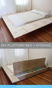 We had a 20 year old bed that need to be upgraded, and why not build it to suit the new mattresses? Look Inside The Homemade Modern Book Homemade Modern Com Diy Platform Bed Platform Bed With Storage Bed Frame With Storage