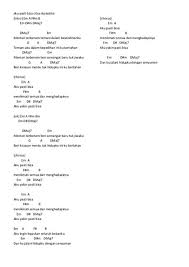 Ku berdoa pada allah taala. Chord Gitar Ayah Kukirimkan Doa Gus Azmi