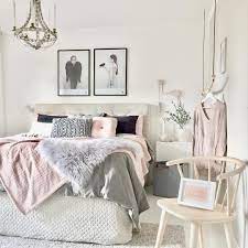 A beautiful pink and gold girls bedroom with a modern yet delicate touch, fun seating, and functional desk space perfect for all ages! 27 Gorgeous Bedrooms That Ll Inspire You To Redecorate Bedroom Decor Bedroom Design Gorgeous Bedrooms