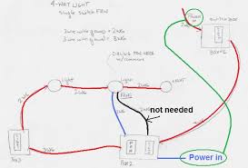 We recommend this method when you simply cannot run a switch into the room. 4 Way Light Single Switch Fan Roughed In Already Can I With Diagram Doityourself Com Community Forums