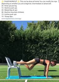 Chair Workout Chair Exercises Workout Exercise