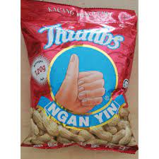 Kacang tanah memang menjadi komoditas yang tidak boleh dipandang sebelah mata ya lur, jika hasilnya maksimal, tentu kualitas kacang tanah bagus dan. Cap Tangan Ngan Yin Groundnuts 120g Kacang Menglembu Thumbs Shopee Malaysia