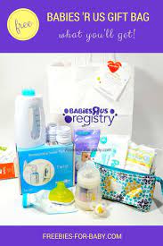 Free Babies R Us Registry Gift Bag What You Ll Get Free Baby Stuff Babies R Us Baby Samples