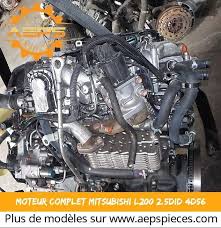 Moteur Complet Mitsubishi L200 2 5did 4d56 68000kms Volvo C30 Vw T5 Moteur