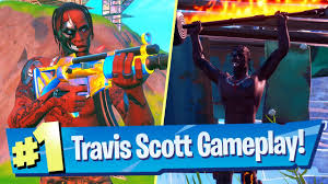 How to get travis scott skin in fortnite! New Travis Scott Skin Back Bling And Pickaxe Gameplay Fortnite Battle Royale Youtube