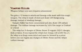 Therefore, unlike 4e, the number of magic item slots available to characters are very limited and magic items must be carefully considered. Homebrew For Whips In D D 5e Dungeon Solvers