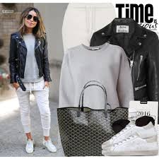 2218 Blogger Style Sincerely Jules Leather Jackets Women Leather Coat Outfit White Leather Jacket