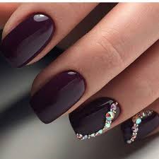 Don't just take our word for it, check out this mani. Simple Bling Nail Design Rhinestone Nails Bling Nails Simple Nails