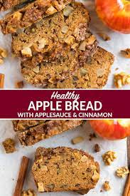 Best Ever Easy And Healthy Apple Bread A Must Make In The Fall Simple Recipe Based On Amish Apple Bread Made Apple Recipes Healthy Apple Recipes Apple Bread