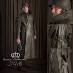 WW2 German Officer Rubberized Raincoat - Authentic Military Reproduction  Coat