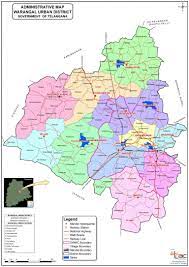 Warangal Urban District Map Warangal Creations - Administrative Map Warangal Urban District Gov.of  Telangana | Facebook