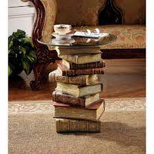 This would look great on top of a stack of books on your bedside table. Book End Tables Ideas On Foter