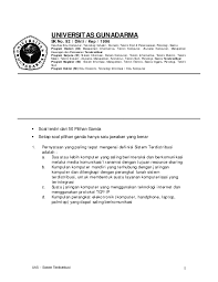 Contoh soal mata kuliah aktuaria e book statistika gratis statistical data analyst doc materi kuliah suci hardiyanti academia edu. Contoh Soal Dan Jawaban Sistem Dan Pemrograman Terdistribusi Jawaban Soal