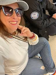 Love my AOS sweat suit so much I wore it to Door County! ❤️🍁