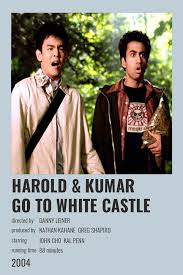 Harold Kumar Go To White Castle Polaroid Poster In 2020 Alternative Movie Posters Minimalist Poster Fashion Poster