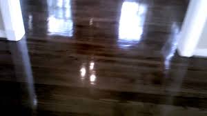 If this is the case, how long do you wait after your first top coat. Non Glossy Hardwood Floors