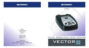 Beltronics vector 985 page #19: Beltronics Vector 995 Owner S Manual Pdf Download Manualslib