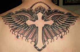 Angel's tattoo is a copy of the symbol known as lion of saint mark. Angel Tattoo Meanings And Designs Tatring