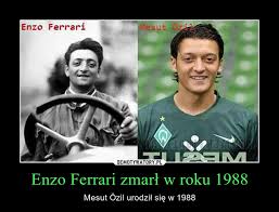 The question now is mesut ozil a reincarnation of enzo anselmo ferrari? Enzo Ferrari Zmarl W Roku 1988 Demotywatory Pl