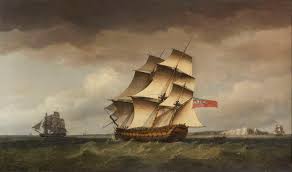 Thomas Whitcombe, British c.1763-1824- HMS