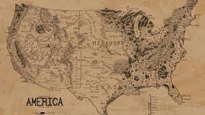 Lord Of The Rings Style Maps Lord Of The Rings-Style Map Of The United States – Middle-Earth News