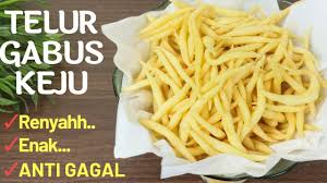 Bidaran / telur gabus tapioka lapis gula. Cara Membuat Telur Gabus Keju Youtube