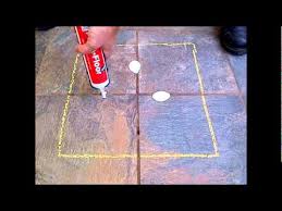 How to replace bathroom floor tile sale How To Fix Loose Hollow Tile Floors Don T Remove Or Replace Just Drill Fill Youtube