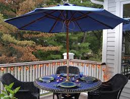 Black And Blue Patio Table Umbrella Patio Set With Umbrella Best Patio Umbrella