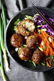 Vegan Japanese Eggplant No Meatballs The Baking Fairy Recipe Vegan Japanese Eggplant Recipes Vegan Main Dishes