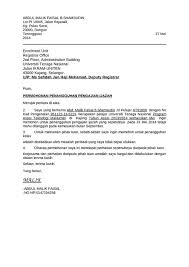 Maybe you would like to learn more about one of these? Surat Rasmi Berhenti Latihan Industri