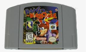 Banjo kazooie for nintendo 64 allows you to be banjo, a honey bear on the hunt for your kidnapped sister, tooty. Banjo Kazooie N64 Cartridge Banjo Kazooie Nintendo 64 Hd Png Download Transparent Png Image Pngitem
