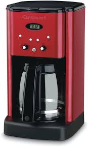 This is how you handle the cuisinart coffee maker and get the machine doing wonders for all the coffee lovers. Amazon Com Cuisinart Dcc 1200mr 12 Cup Brew Central Coffee Maker Metallic Red Drip Coffeemakers Kitchen Dining