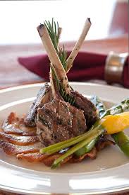 The Elegant Presentation Of Lamb Chops Is Sure To Delight At Your Next Catered Event Lamb Recipes Food Presentation Fine Dining Recipes