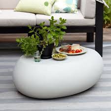 Outdoor furniture covers └ patio & garden furniture └ yard, garden & outdoor living └ home & garden all categories food & drinks antiques art baby books, comics & magazines business cameras cars polytuf coffee table cover rectangular durable water & uv resistant 120 x 64cm. Pebble Outdoor Coffee Table Coffee Coffeetables Outdoor Pebble Table West Elm Ottomanen Salontafel