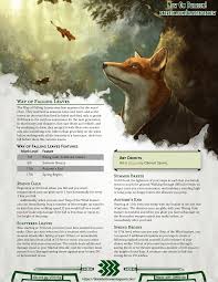 Like the wind, you're gonna suffer/somewhere, let us drown in your own failure. Monastic Tradition Way Of Falling Leaves Rise And Fall As A Leaf On The Wind And Leave Your Foes Scattered In Your Wake Unearthedarcana