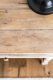 How to make new wood look like old barn wood. How To Get A Raw Wood Look Maison De Pax