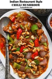 Chilli Mushroom Setp By Step Recipe Fun Food Frolic Recipe In 2020 Mushroom Recipes Indian Stuffed Mushrooms Chilli Mushroom Recipe