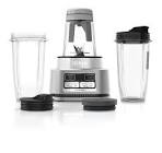 Foodiâ„¢ Power Nutriâ„¢ DuoÂ® Single-Serve Blender w/ 2 Travel Jars, Silver, 414 to 710mL Ninja