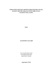 Halang tugas penjawat awam tukang masak dipenjara 5 bulan 13 sept 2016. Http Eprints Usm My 29049 1 Peralihan Kepada Sistem Obb Sektor Awam Kajian Kes Di Jabatan Pengairan Dan Saliran Malaysia Pdf