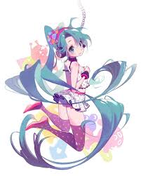 ２次 今日はミクの日なので 初音ミクさんの可愛い二次画像 初音ミク 非エロ 虹フェチちゃんねる イラスト 初音ミク スケッチ